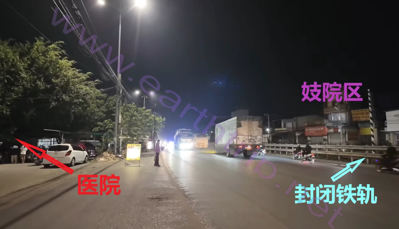 河内轨道旁妓院群实态调查 K2 2024.11
