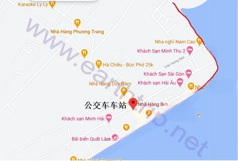 Nam Dinh 省Quat Lam 海岸的巨大妓院群 小太子 2019.05